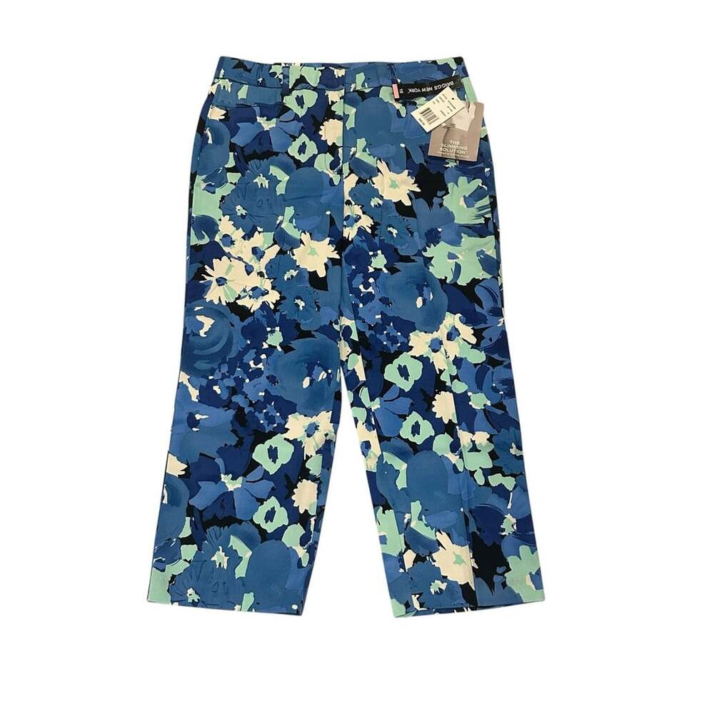 Briggs New York Floral Print Capri Pants Size 10